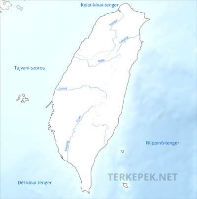 Tajvan vízrajza